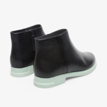 Camper Iman Womens Ankle Boots US-96138 Black USA Stockists